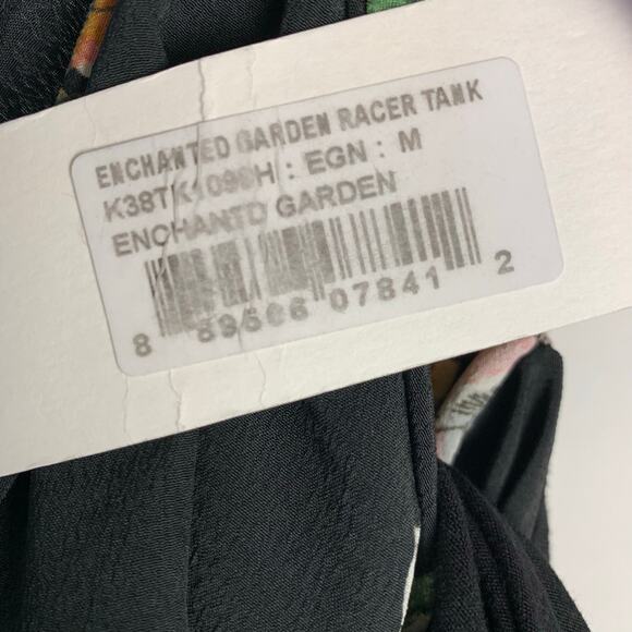 NWT Anthropologie Bishop + Young Enchanted Garden Racer Tank Size Medium - Picture 8 of 8